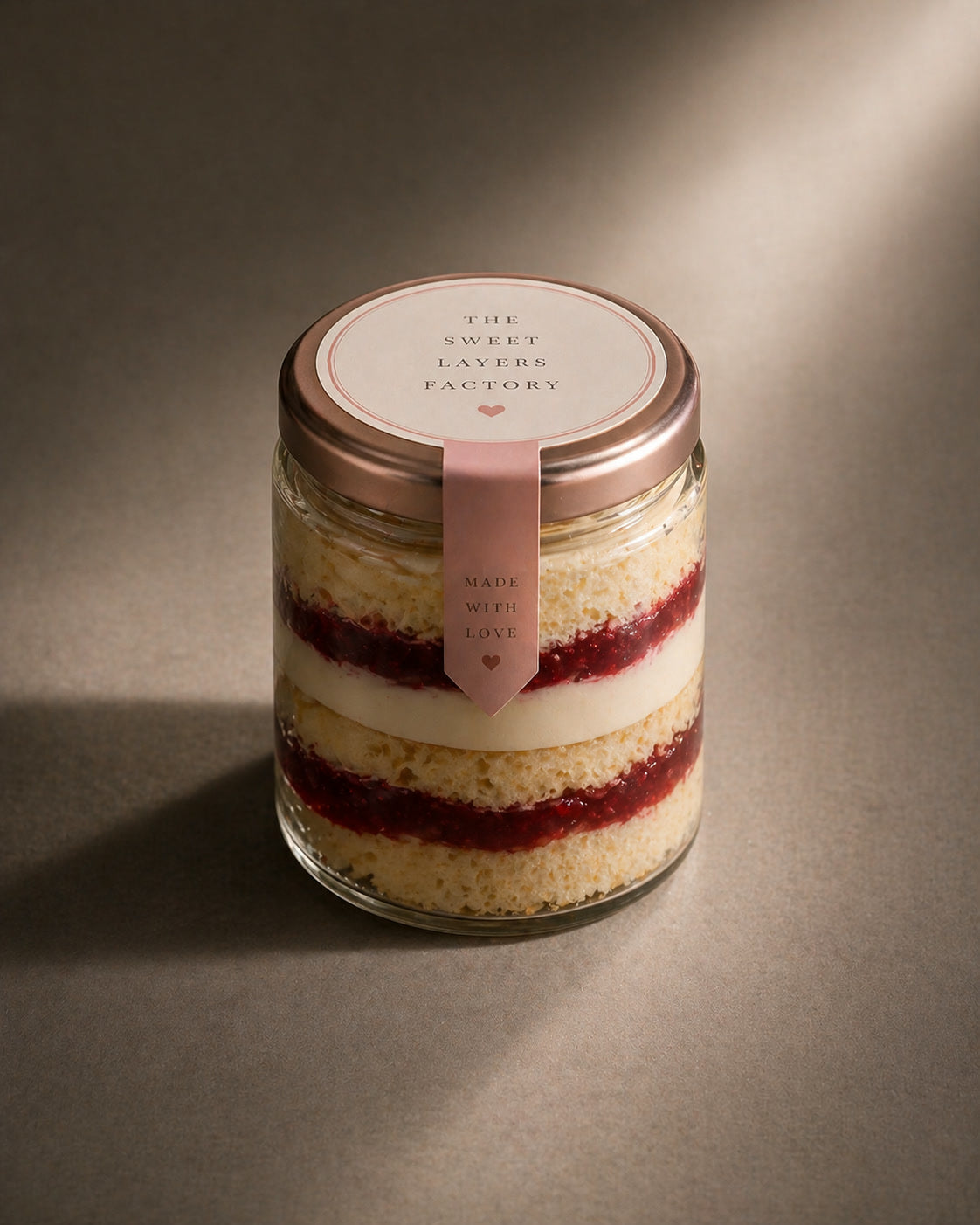 Berry cake jar