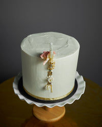Soft spoken simple cake birthday gender reveal communion custom cake bakery conroe