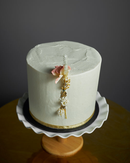 Soft spoken simple cake birthday gender reveal communion custom cake bakery conroe