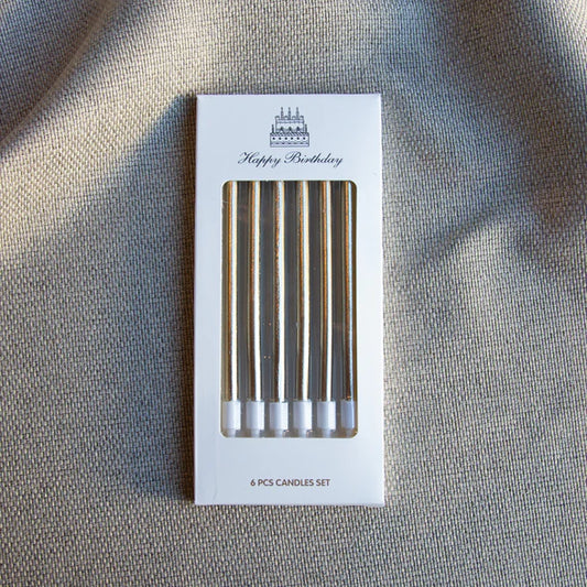 Butter & Gold Candles (6 Pack)