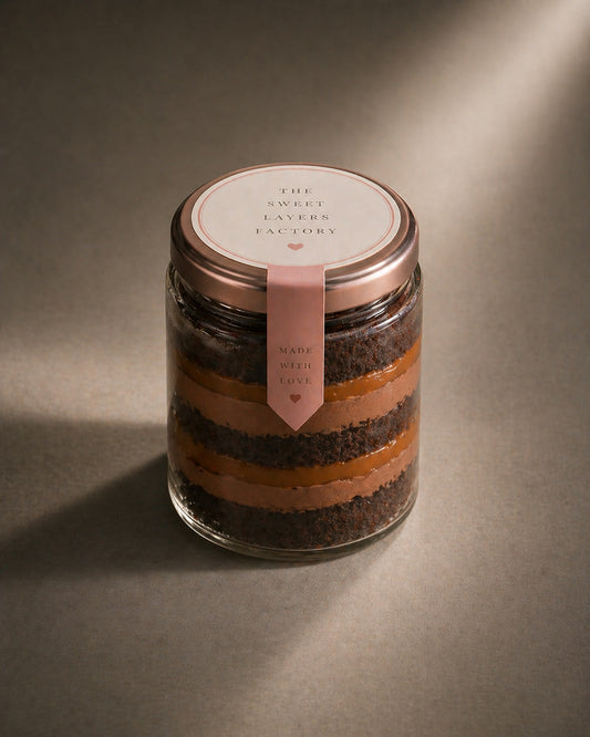 Chocolate cake jar