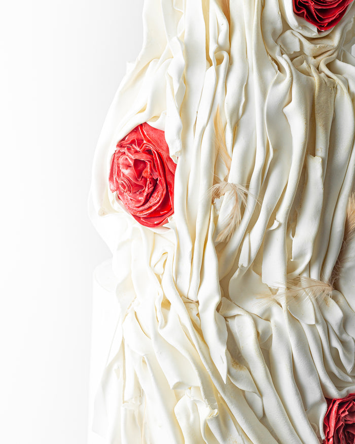 Vintage roses and ruffles