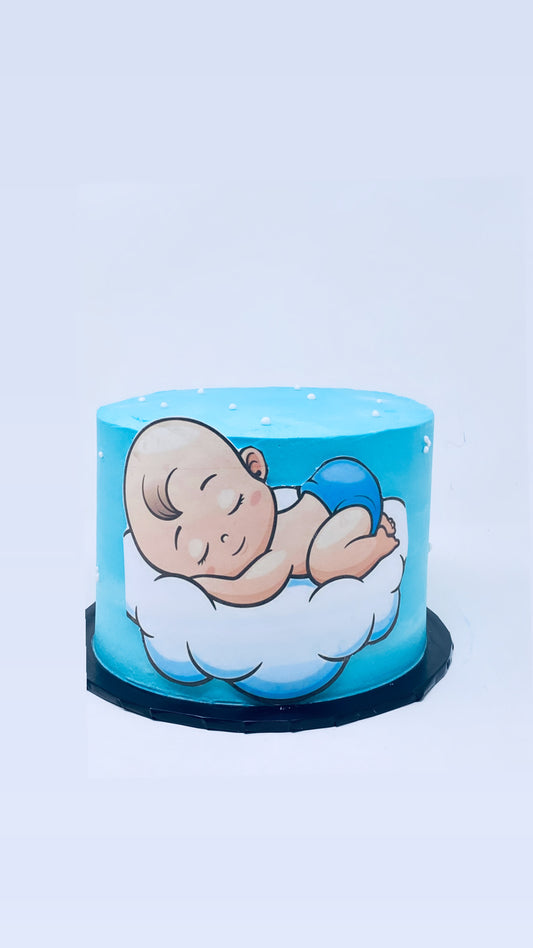 Sleeping Baby Dream Cake