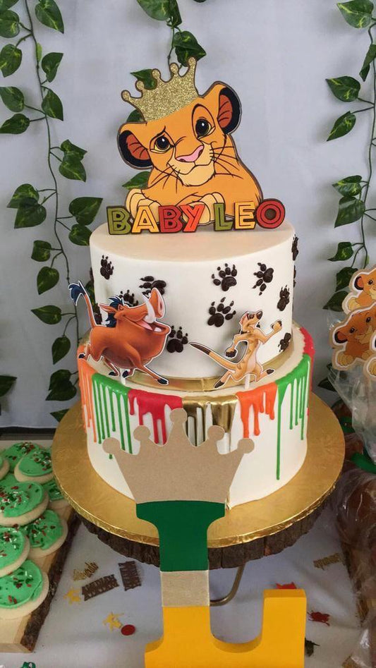 Lion Adventure Cake