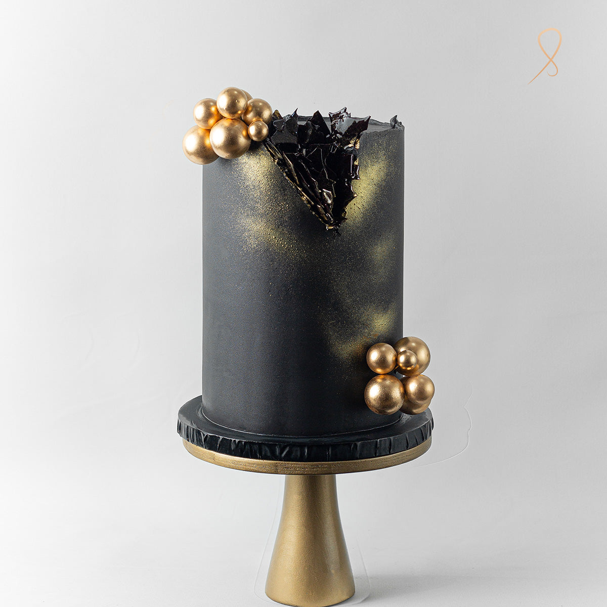 Golden Touch Black Cake